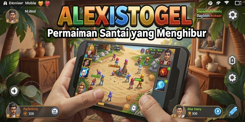 Tampilan gameplay ALEXISTOGEL yang menarik dan menghibur.
