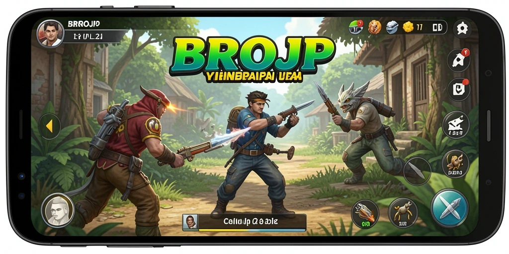 Tampilan menarik dari gameplay BROJP dengan interaksi yang mendalam.