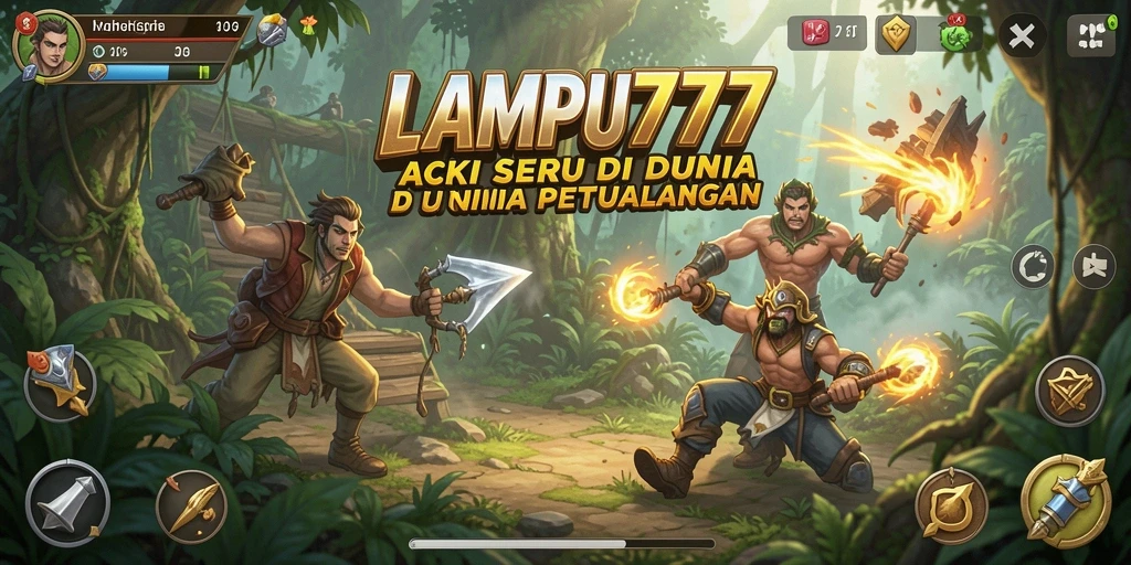 Screenshot gameplay LAMPU777 menampilkan aksi seru dan karakter yang memukau.