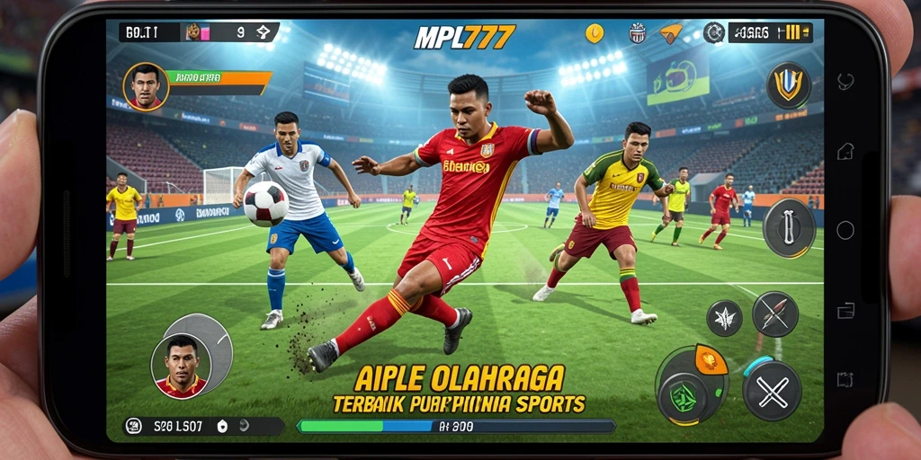 Tangkapan layar gameplay <strong>MPL777</strong> menampilkan pertandingan olahraga yang seru.