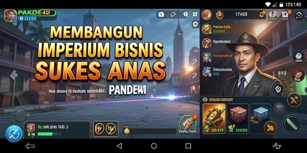 Tampilan gameplay PAKDE4D yang seru dan menantang.