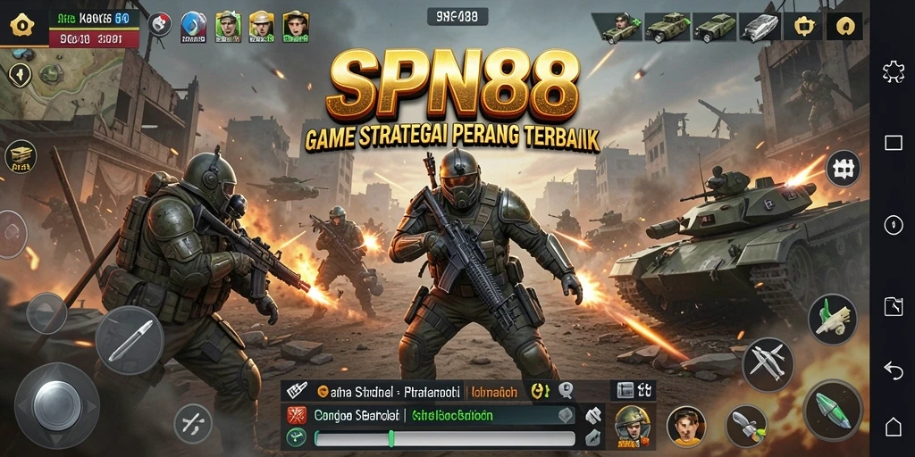 Tangkapan layar gameplay SPN88 yang menegangkan dan strategis.