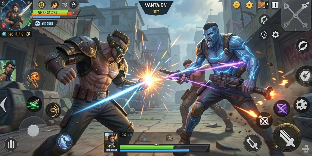 Tampilkan gameplay menegangkan dalam VANTAIDN dengan aksi pertarungan seru.
